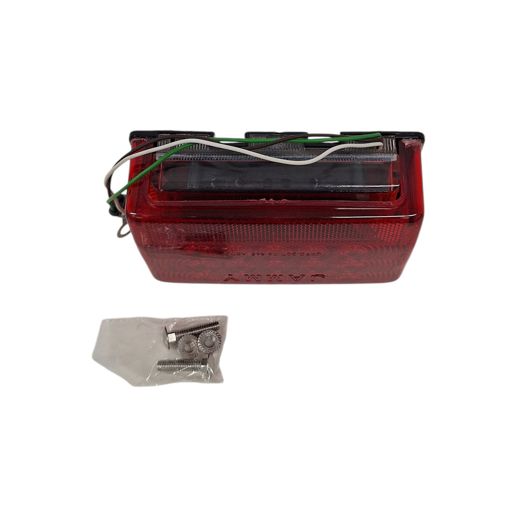 Jammy Red Rectangular Trailer Light - Right Side (J-72)