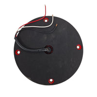 7" Round Red Warning Strobe Light LED Bus Lamp Tractor Truck Fail Safe Flasher (J-84-R)