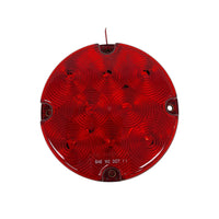 7" Round Red Warning Strobe Light LED Bus Lamp Tractor Truck Fail Safe Flasher (J-84-R)