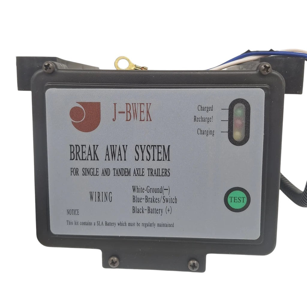 Jammy, Top Load Side Mount LED Breakaway System, Can be used as Junction Box, LED Tester, Kit includes J-ELEC Breakaway Switch & 12 Volt/5 Amp Battery (J-BWEK)