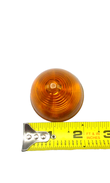 Round Amber 4 LED Beehive Clearance Marker Side Vantage Light Jammy (J-1055-AK)
