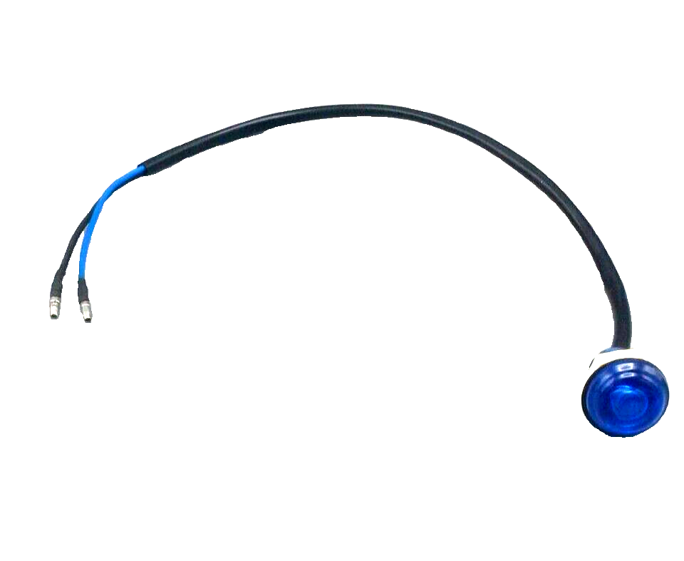 11/16 Blue Jammy Bullet Light 1 LED Waterproof Marker Accent P2 Rated Aux Use (J-5-B)