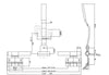 Cam Bar Trailer Latch Lock Handle Door Cambar Cargo Enclosed 45" (TBL45R)
