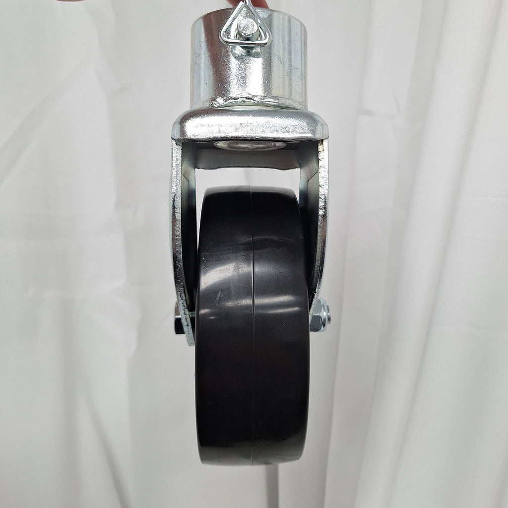 RAM Plastic Dolly Wheel Caster Assembly for 2" A-Frame Trailer Jacks with Snapper Pin (JC-101)