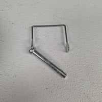 RAM Plastic Dolly Wheel Caster Assembly for 2" A-Frame Trailer Jacks with Snapper Pin (JC-101)
