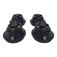 Four - Dexter FORTRESS 4" Diameter Aluminum Oil Cap for 10,000-16,000 lb axles (K21-305-00-FOUR)