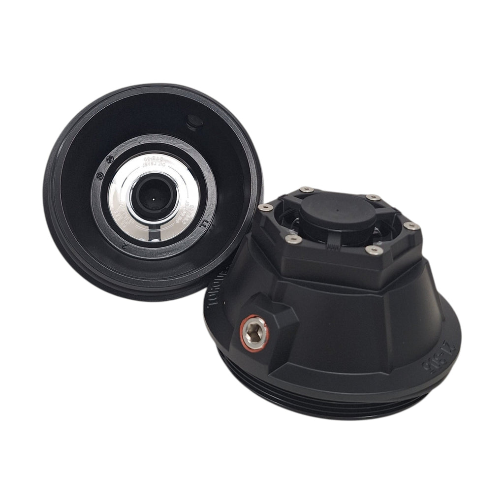 2 - Dexter FORTRESS 4" Diameter Aluminum Oil Cap for 10,000-16,000 lb axles (K21-305-00-PAIR)
