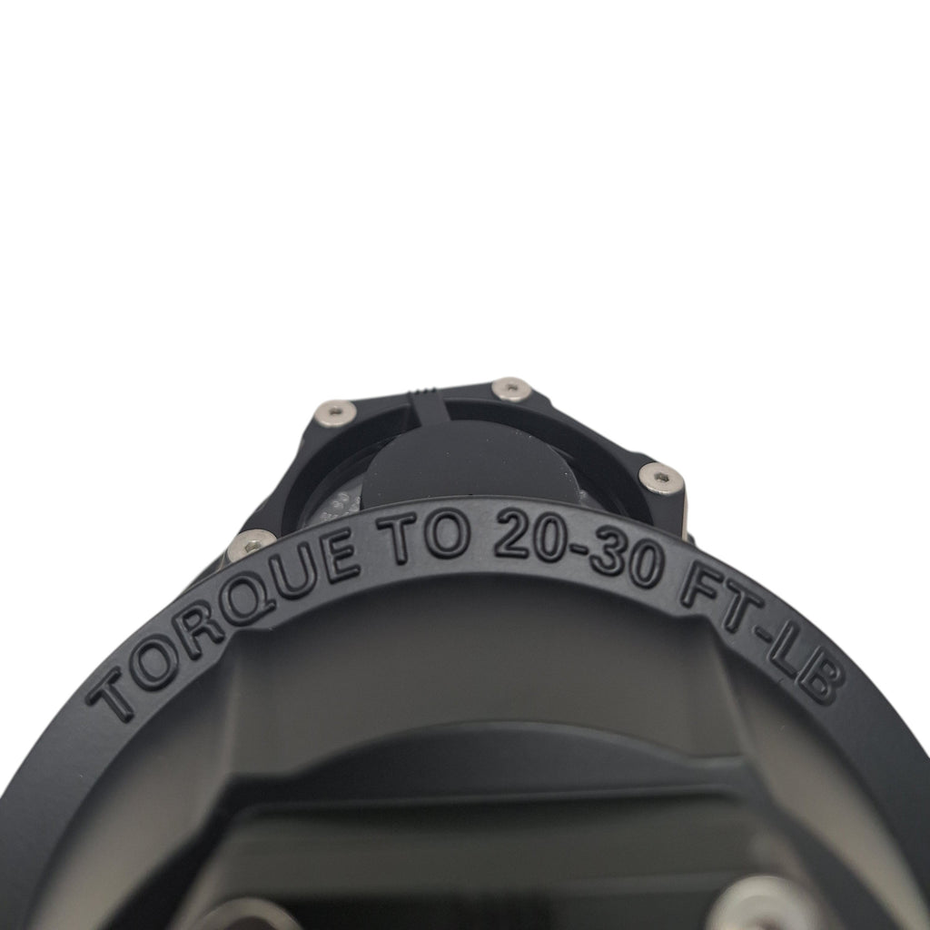 Four - Dexter FORTRESS 4" Diameter Aluminum Oil Cap for 10,000-16,000 lb axles (K21-305-00-FOUR)