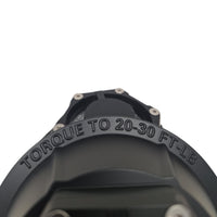 Four - Dexter FORTRESS 4" Diameter Aluminum Oil Cap for 10,000-16,000 lb axles (K21-305-00-FOUR)