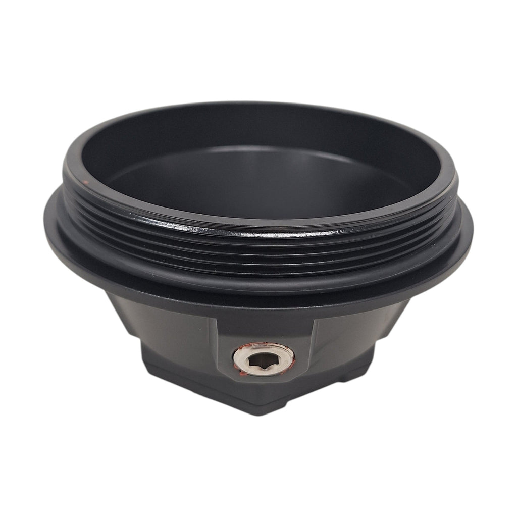 Four - Dexter FORTRESS 4" Diameter Aluminum Oil Cap for 10,000-16,000 lb axles (K21-305-00-FOUR)