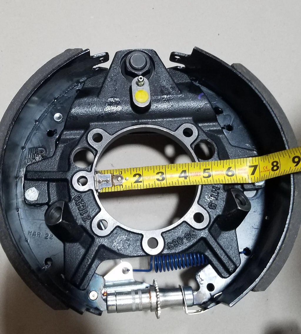 Dexter 15k Hydraulic Brake Backing Plate 12.25 x 5 Left Hand 7 Bolt Axle Trailer (K23-406-00)