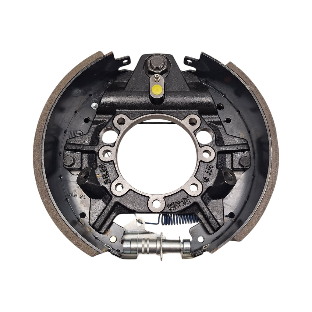 Hydraulic Brake 12K 12.25" x 5" Dexter 7 Bolt LEFT Hand Trailer Backing Plate (K23-408-00)