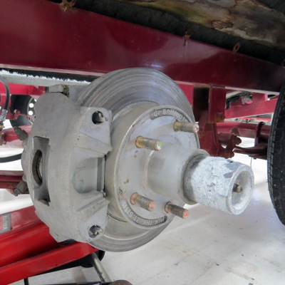 Kodiak Complete Trailer Disc Brake Kit – Rotor, Caliper & Mounting Hardware (K71-2-H133-8D-9-DSD-K)