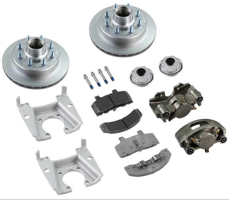Kodiak Complete Trailer Disc Brake Kit – Rotor, Caliper & Mounting Hardware (K71-2-H133-8D-9-DSD-K)