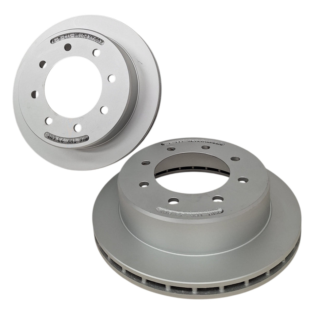 Kodiak Disc Brake Kit – Dacromet Plated Slip-On Trailer Brakes - 8K Dexter Axles with GAL-DEX Coating (K71-2R-133-7-9-DDD)