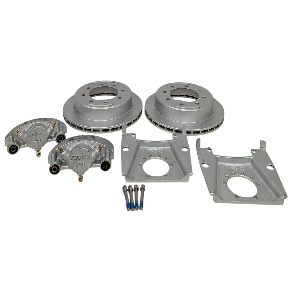 Kodiak Disc Brake Kit – Dacromet Plated Slip-On Trailer Brakes - 8K Dexter Axles with GAL-DEX Coating (K71-2R-133-7-9-DDD)