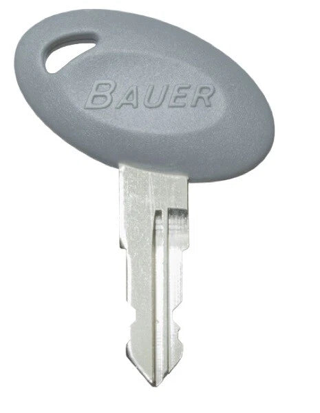 Replacement Bauer Key for RV Camper Cambar and Door Locks Codes 301-360 (KEY-RV)