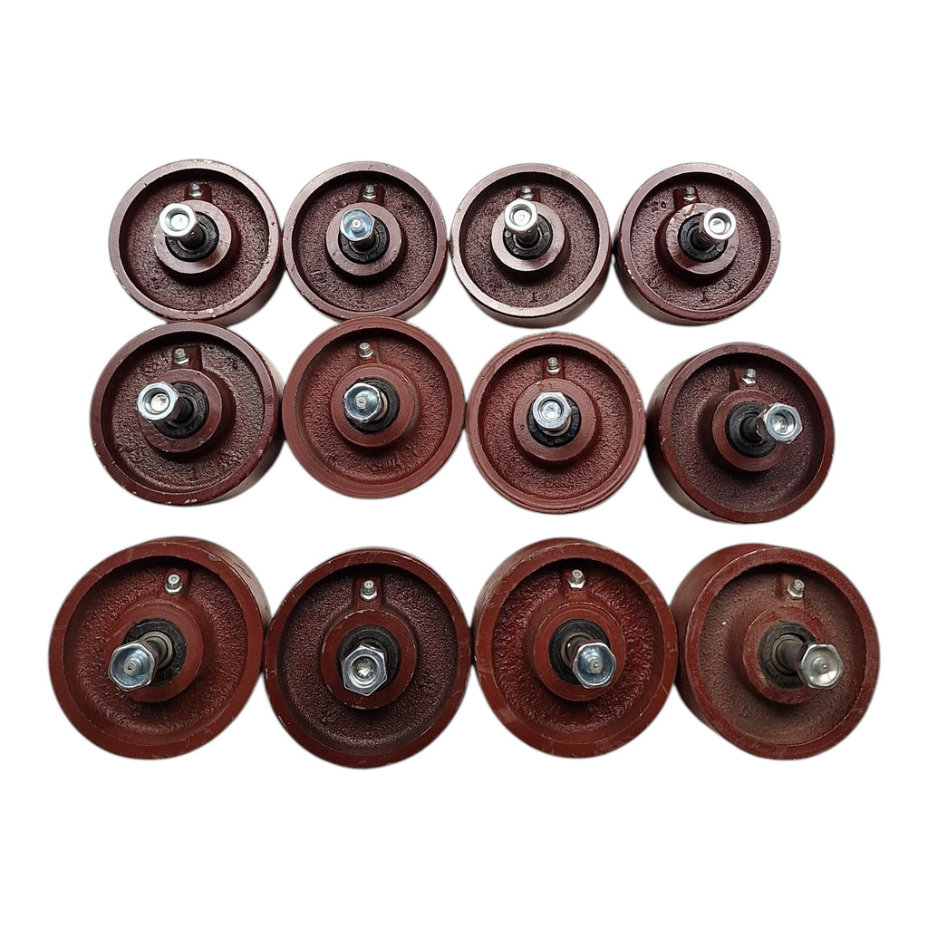 12x Sloans Kwik Load Texas Rollback Trailer Rollers for Bed Frame Caster Wheels (KLR-LOTOF12)