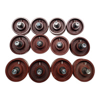 12x Sloans Kwik Load Texas Rollback Trailer Rollers for Bed Frame Caster Wheels (KLR-LOTOF12)