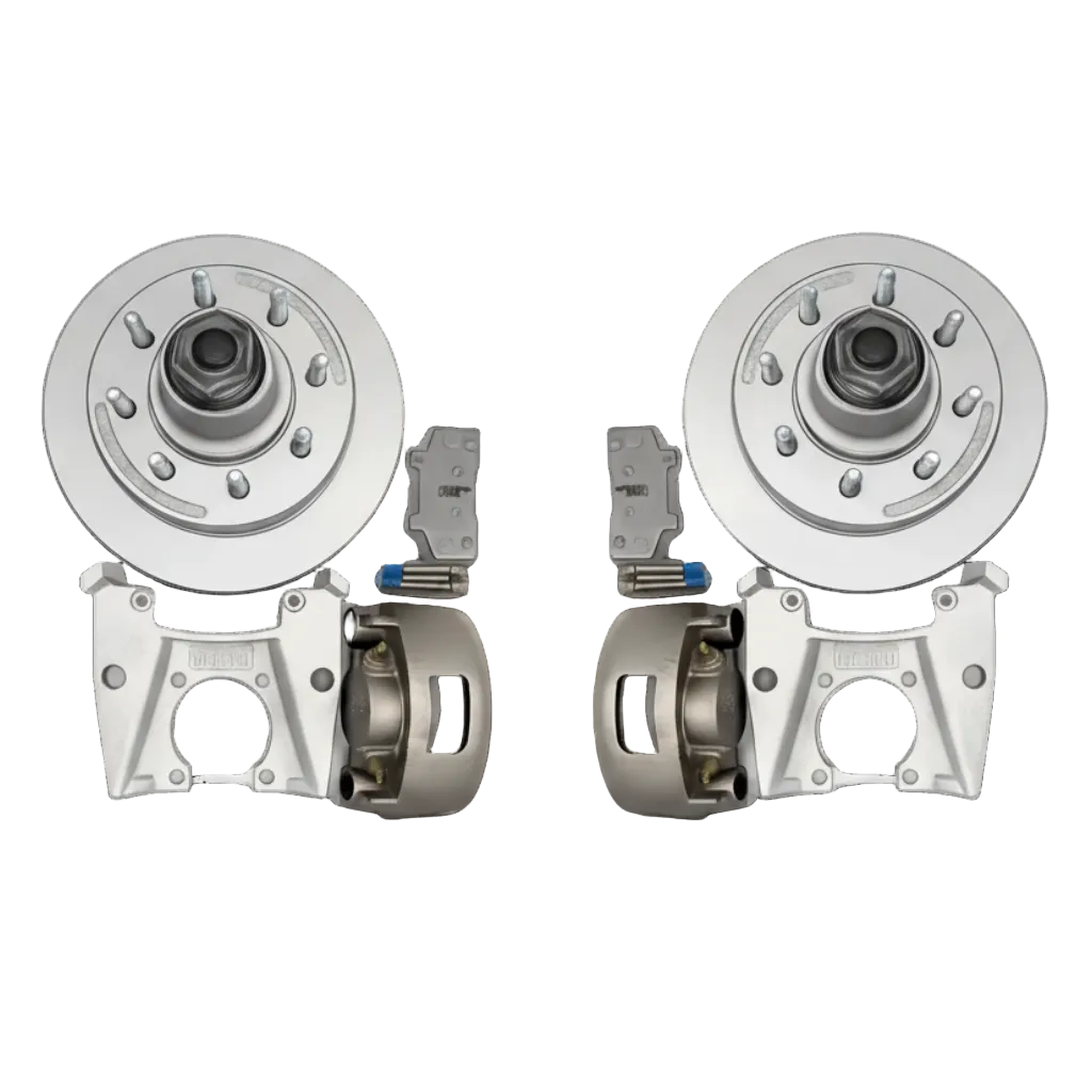 Kodiak 13" Disc Brake Kit - 8 on 6.5 - Dacromet/Stainless - 8K Oil Bath (KOD27VR)
