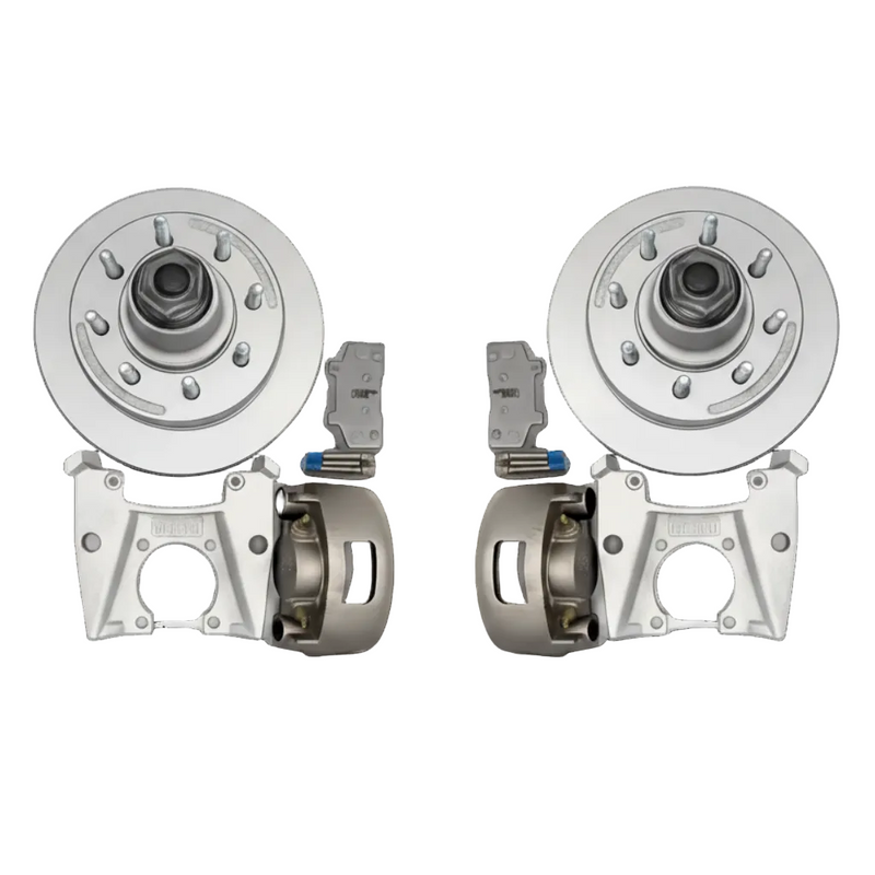 Kodiak 13" Disc Brake Kit - 8 on 6.5 - Dacromet/Stainless - 8K Oil Bath (KOD27VR)
