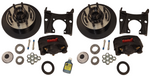 Kodiak Disc Brake Dexter 8K Trailer Axle 13" Hub Rotor 8 x 6.5 E- Coat Oil (KOD34VR)