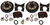 Kodiak Disc Brake Dexter 8K Trailer Axle 13" Hub Rotor 8 x 6.5 E- Coat Oil (KOD34VR)