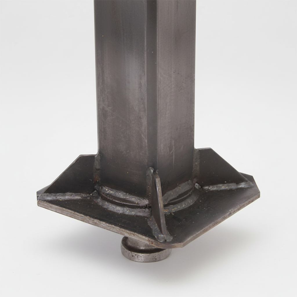 Gooseneck to 5th Wheel Trailer Coupler Adapter - 25K - Inner Tube - Square - 25K (KP5G-Q25IP)