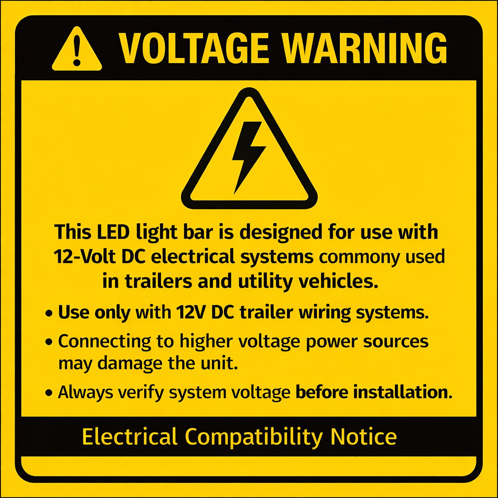 Kaper II 1/4" Low Profile Aluminum 72" LED Light Bar Camper RV Trailer Truck (L23-0166)