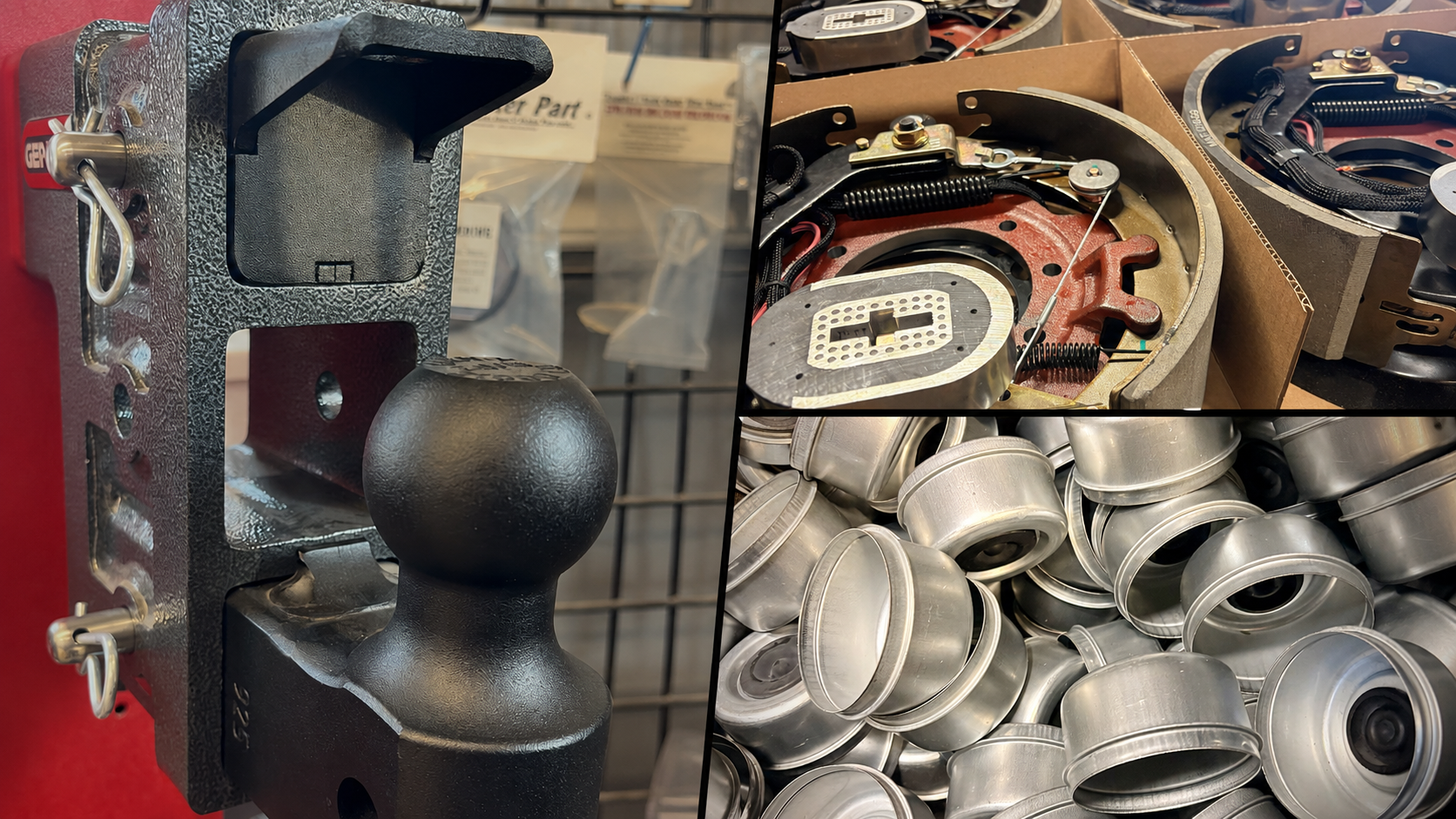 Trailer parts available from R&P Carriages