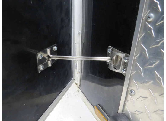 6" Stainless Steel T-Style Door Holder Latch for Enclosed Trailer (LDH5006SS)