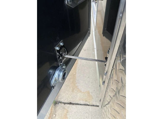 6" Stainless Steel T-Style Door Holder Latch for Enclosed Trailer (LDH5006SS)