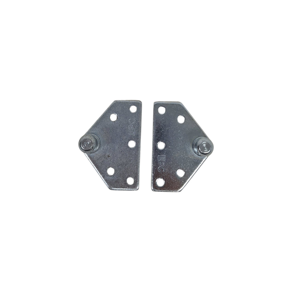 2X Flat Strut Mount Bracket 13MM Ball Gas Spring Prop Rod Camper RV Truck (LPB1313-2)