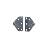 2X Flat Strut Mount Bracket 13MM Ball Gas Spring Prop Rod Camper RV Truck (LPB1313-2)