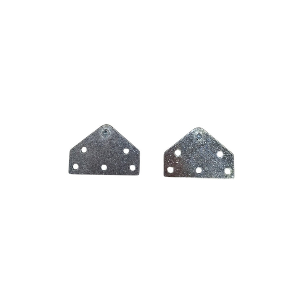 2X Flat Strut Mount Bracket 13MM Ball Gas Spring Prop Rod Camper RV Truck (LPB1313-2)