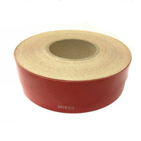 DOT 2" Red Construction Tape 50 Yard Roll Highly Reflective Trailer RV Camper (LPCDRD-2)