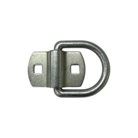 Brophy 3/8" Bolt-On D-Ring Tie Down Anchor - 6,000 lb Rated Zinc Plated (LRB5)