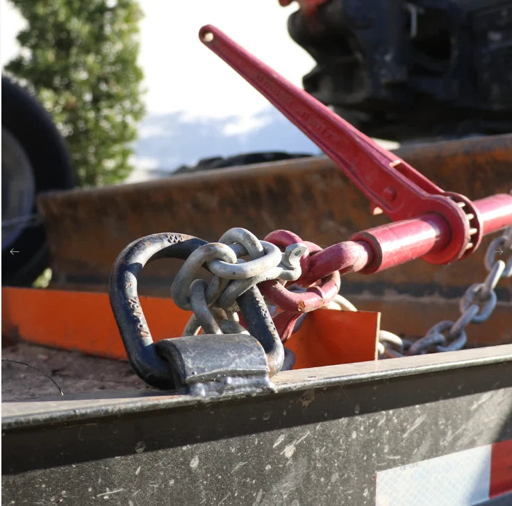 Brophy 1 " Weld-On D-Ring Lashing Anchor | 46,000 lb Rating | Forged 1045 Steel (LRW3)
