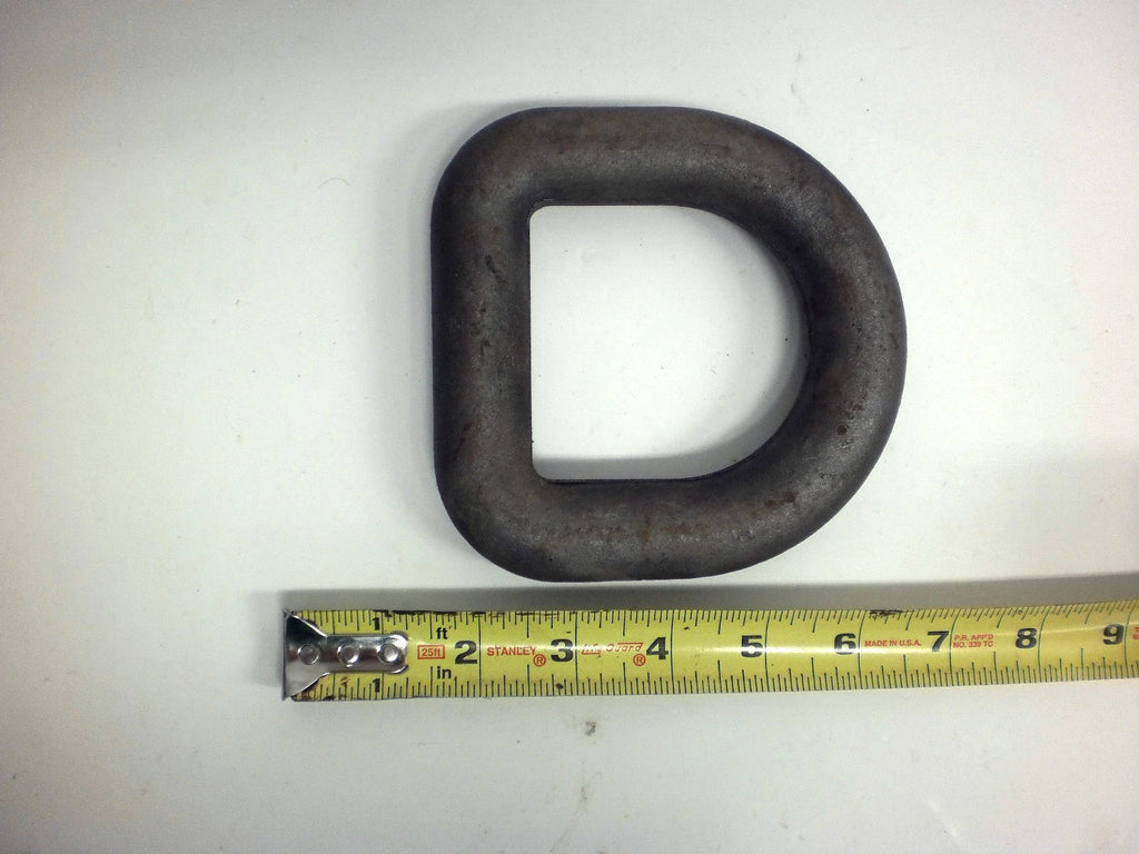 Brophy 1 " Weld-On D-Ring Lashing Anchor | 46,000 lb Rating | Forged 1045 Steel (LRW3)