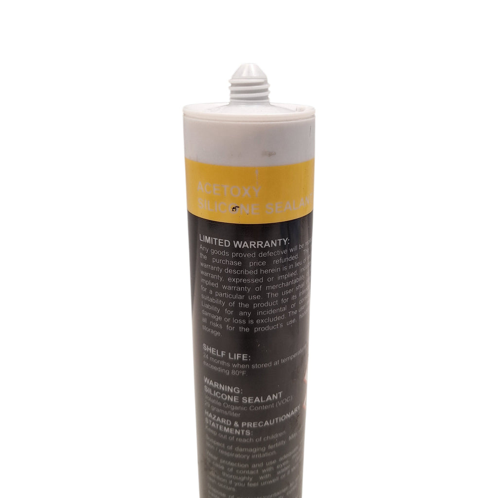 LaVanture RTV Silicone Sealant Acetoxy Silicone Black 10 oz (LS100B)
