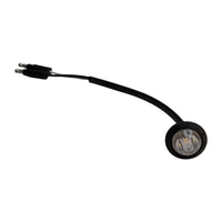 Maxxima 3/4" Mini LED Bullet Light, White LED with Clear Lens (M09300WCL)