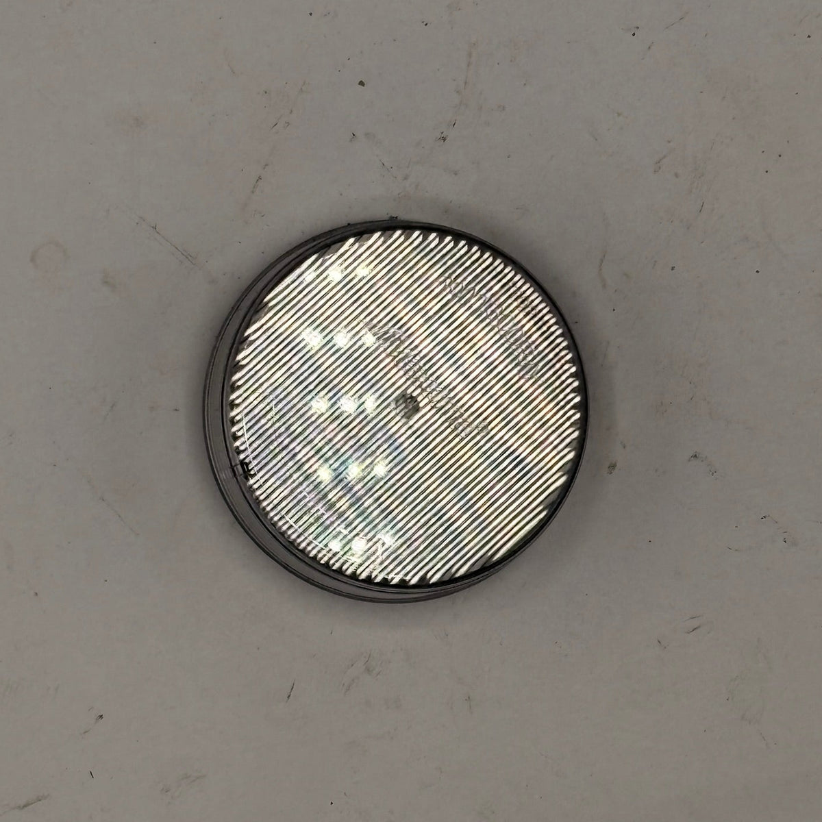 Maxxima 2 1/2" Round White Interior 13 LED Courtesy Light 2.50" M11300WCL (M11300WCL-KIT)