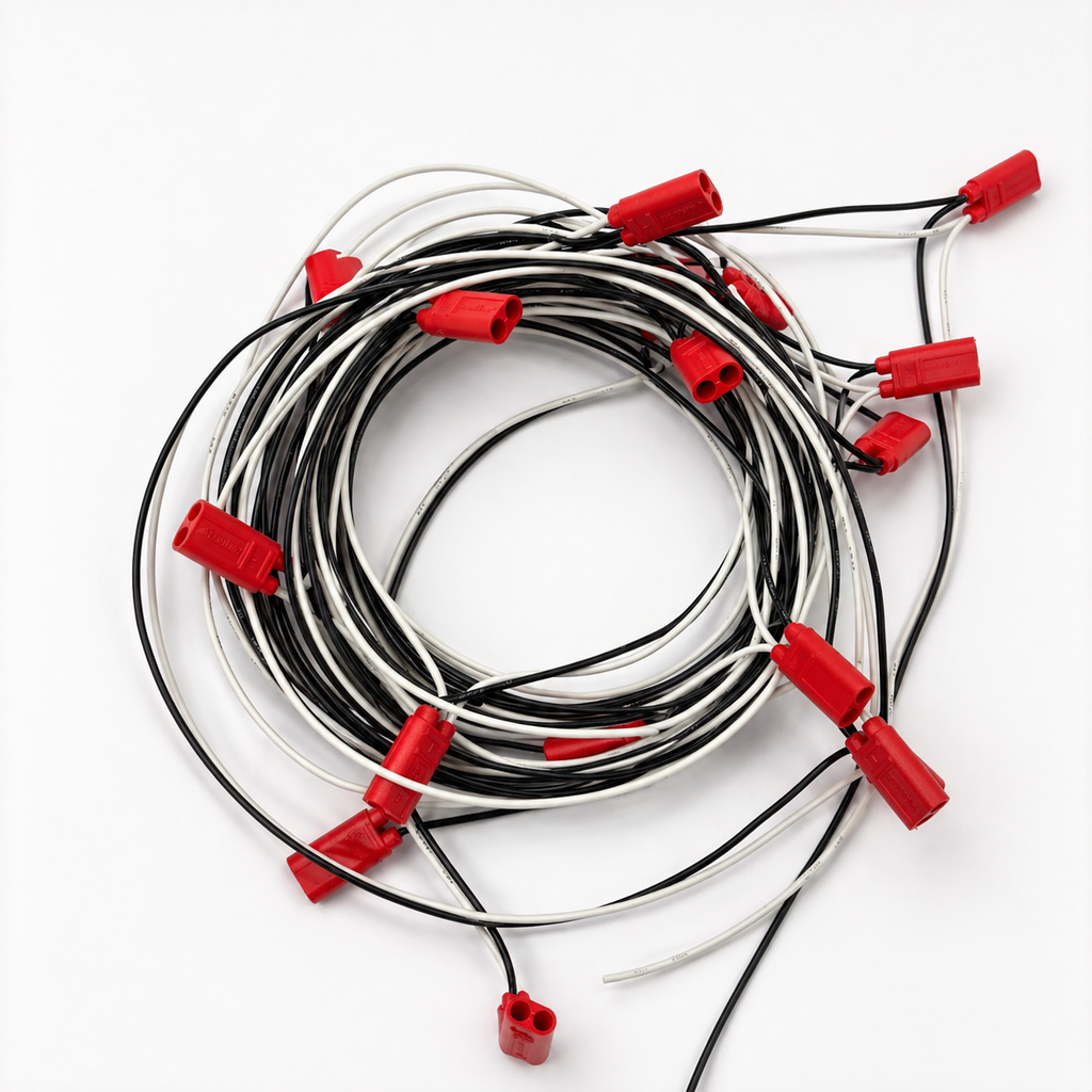 16-Pack Maxxima Twin Female .180 Bullet 24" Lead Wiring Harness (M50960-5024-LOTOF16)