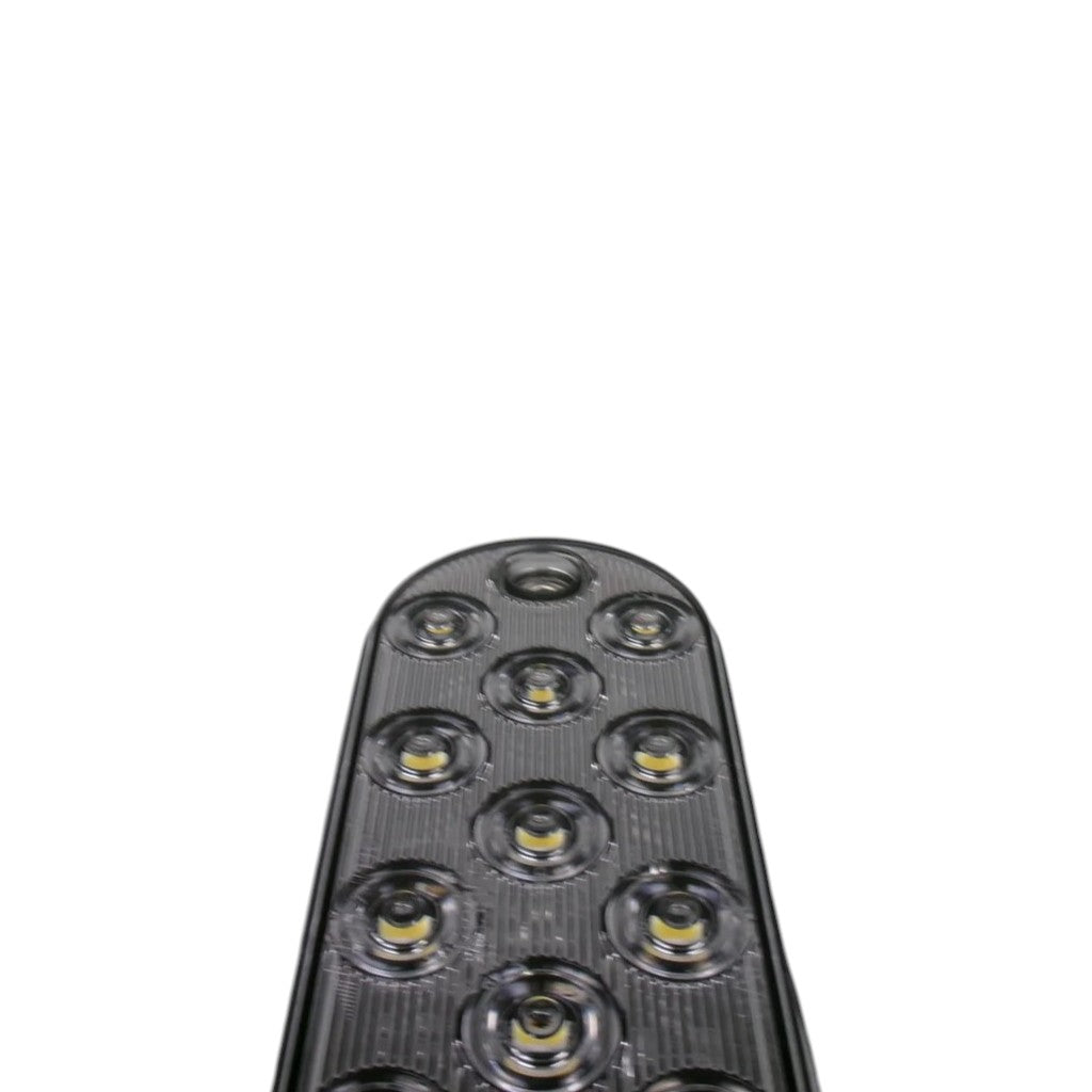 Two - Maxxima Low Profile White LED 6" Oval Reverse Backup Cargo Light (M63350-LOTOF2)