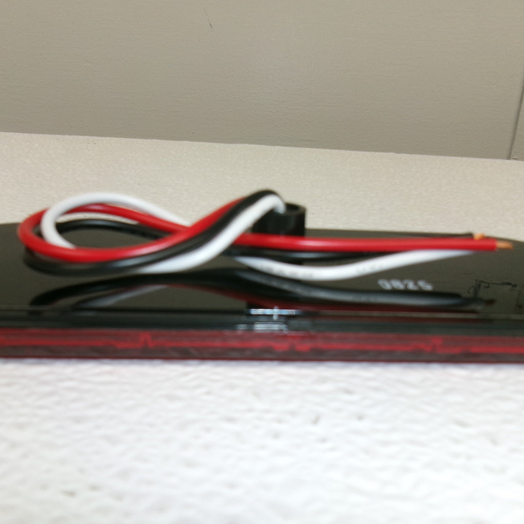 Two - Maxxima 6" Red LED Ultra Thin Stop Tail Brake Lights (M63350R-LOTOF2)