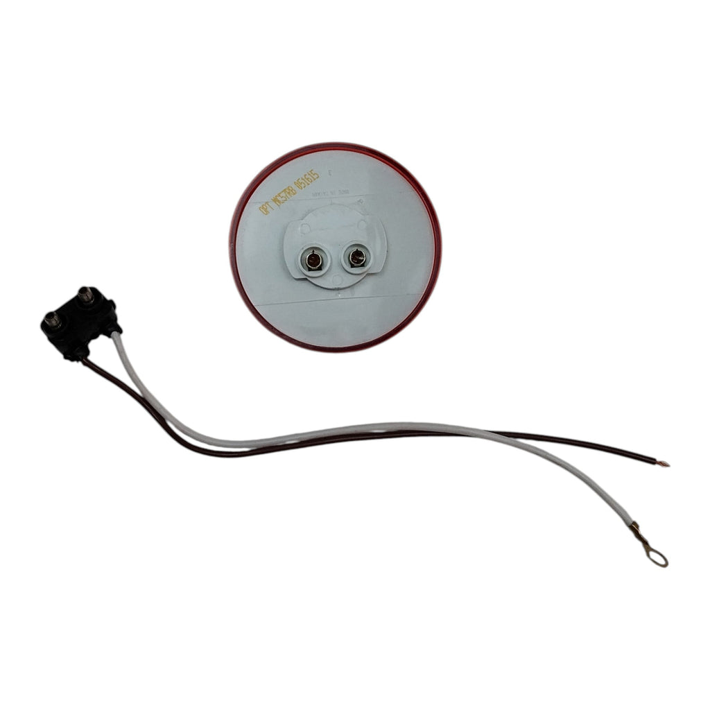 ONE Marker Optronics 2-1/2" RED Amber Incandescent Marker Light Recess Mount (MC-57RB-KIT)