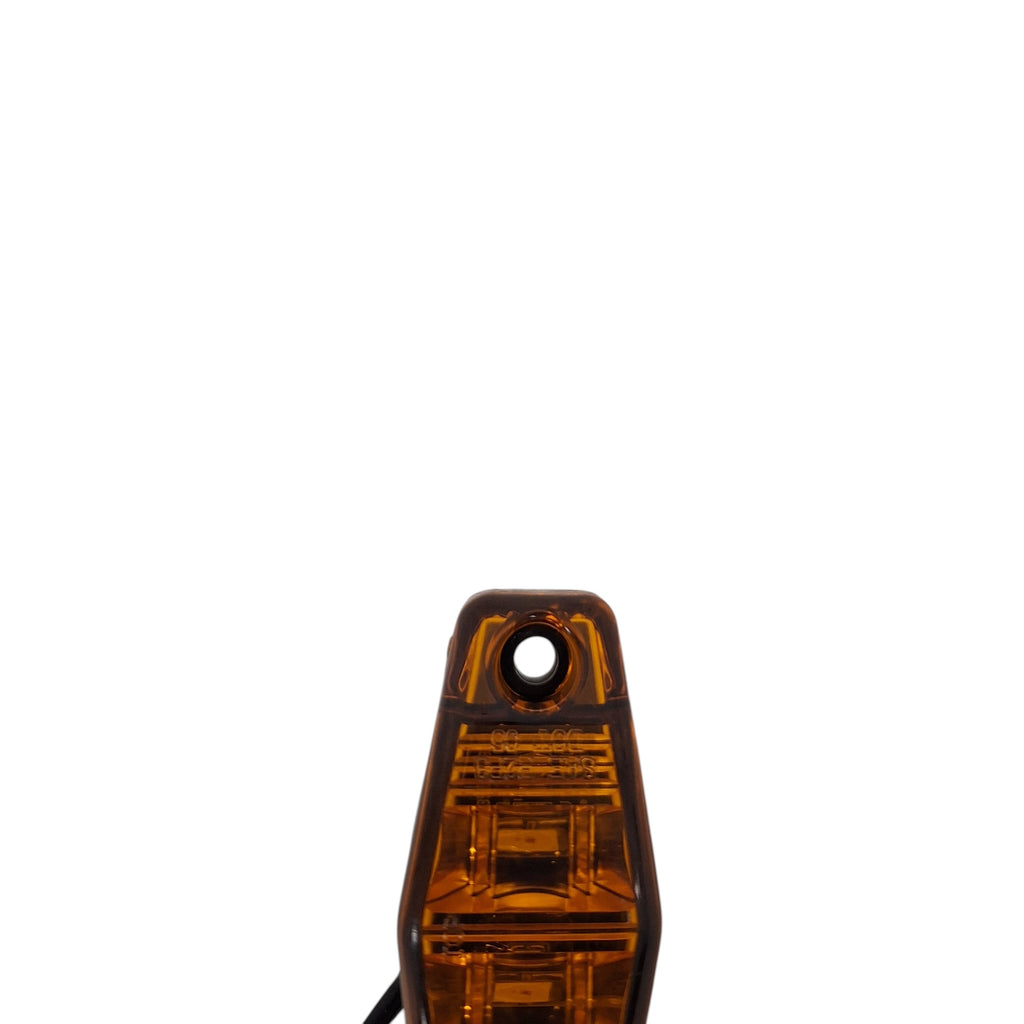 1 x 2.5 Amber LED Clearance Marker Light Optronics Trailer RV Diamond Yellow (MCL-13AB)