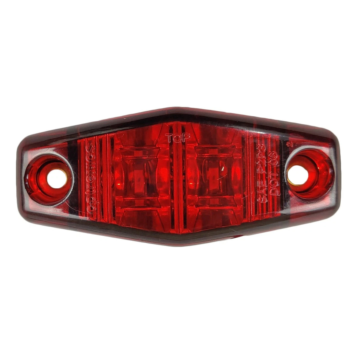 Optronics Red LED Diamond Marker Light 1 x 2.5 Trailer Clearance Side Light (MCL-13RB)