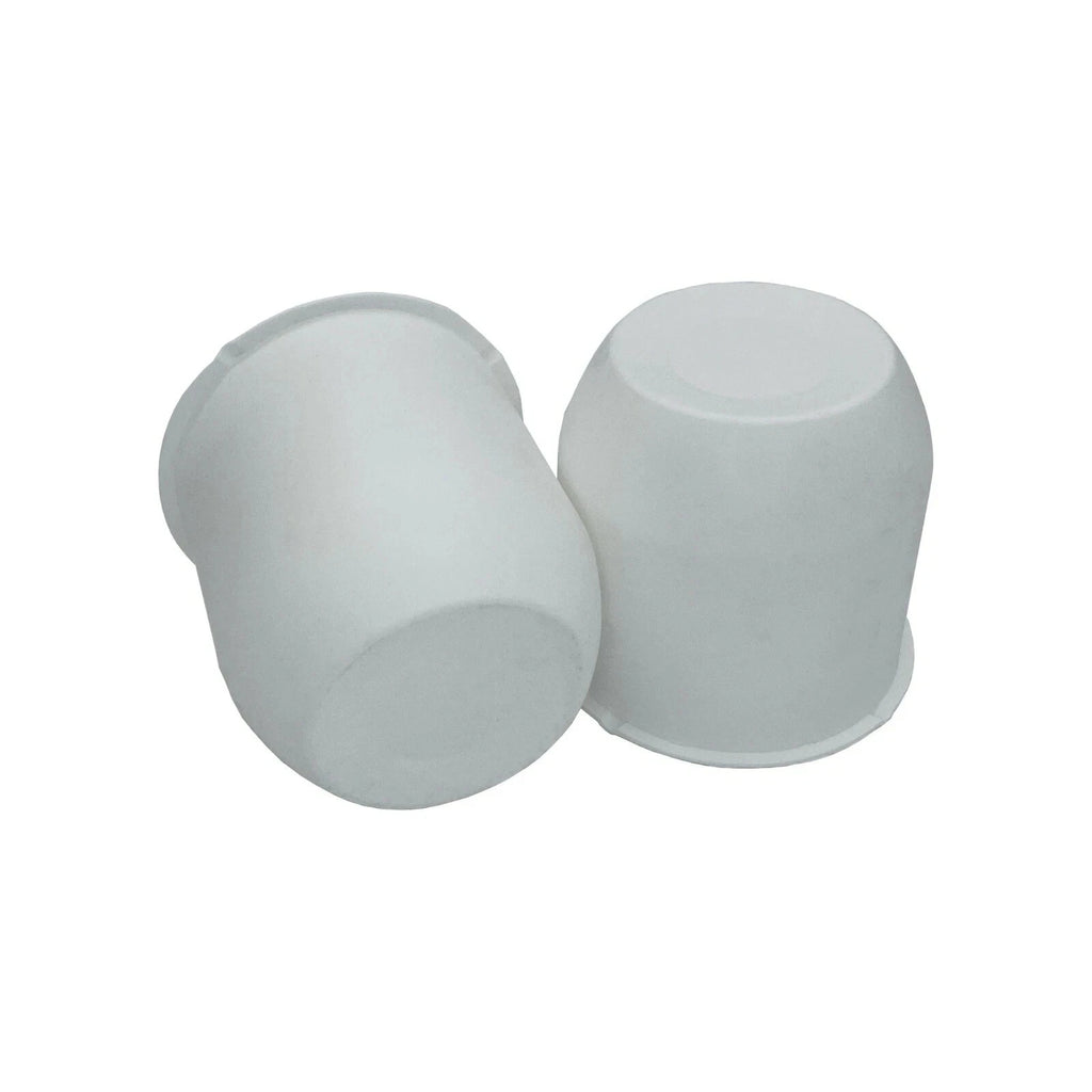 4.25" White Plastic Hub Cap - Pack of 4 (MD9005W-LOTOF4)