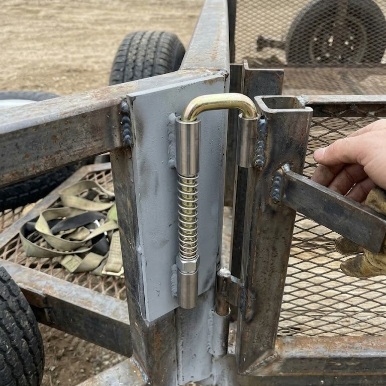 7" Weld-On J-Hook Trailer Gate Latch | 9/16" Heavy-Duty Steel (MEB-GL)